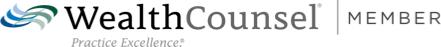 Wealth Counsel Member logo for estate planning attorneys