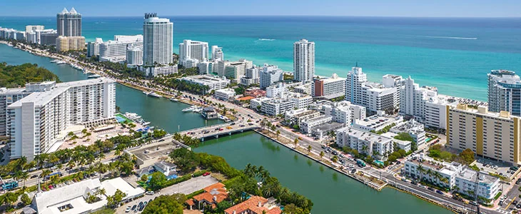 Scenic Florida coast with high-rises, highlighting the importance of estate planning in Hillsborough County.